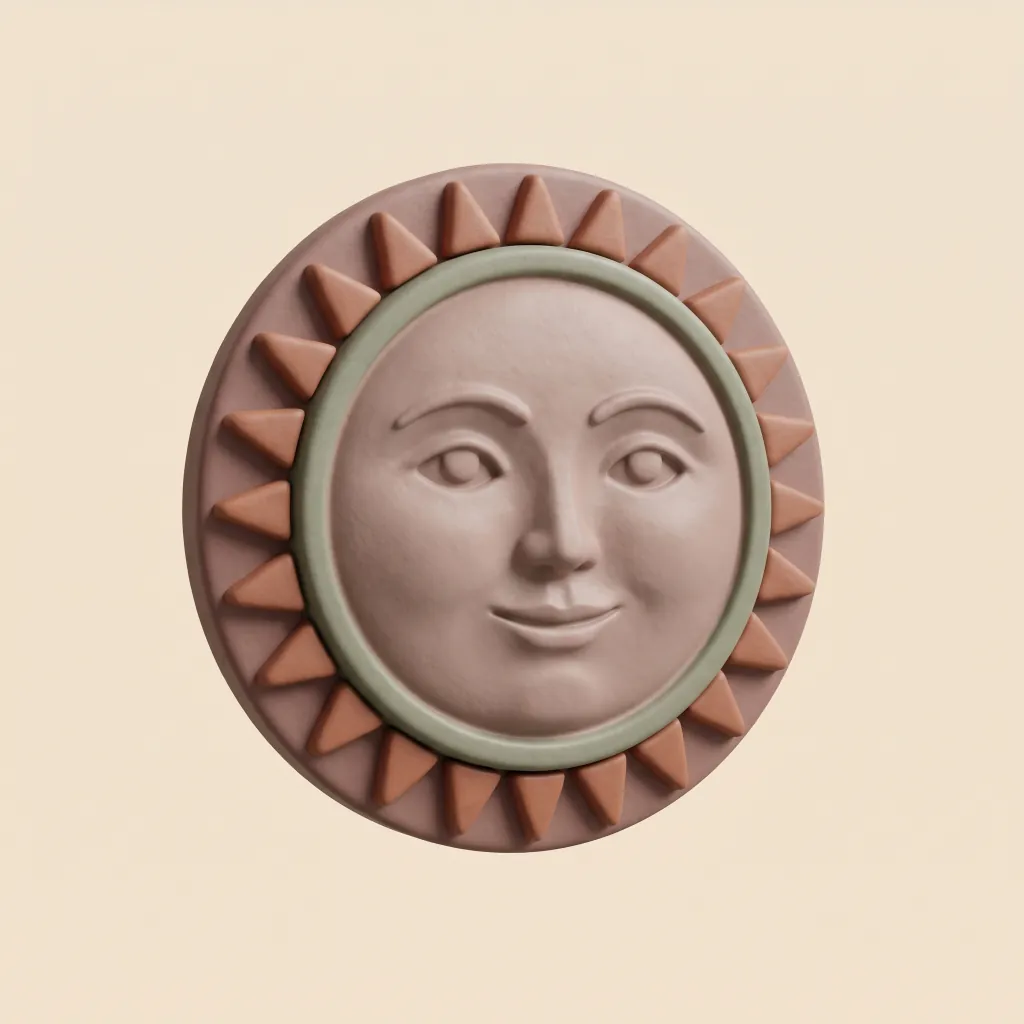 Maya day sign Ajaw — sun / lord
