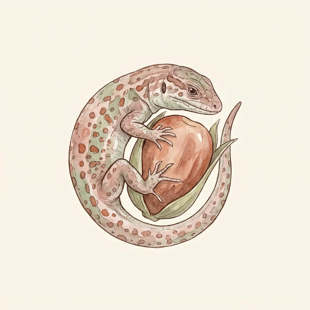 Maya day sign K'an — lizard / seed